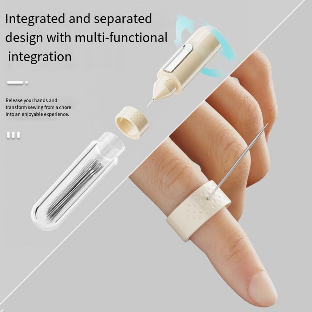 Needle Threader Tool - Alat Penarik Benang Jarum Portabel, Pembuka