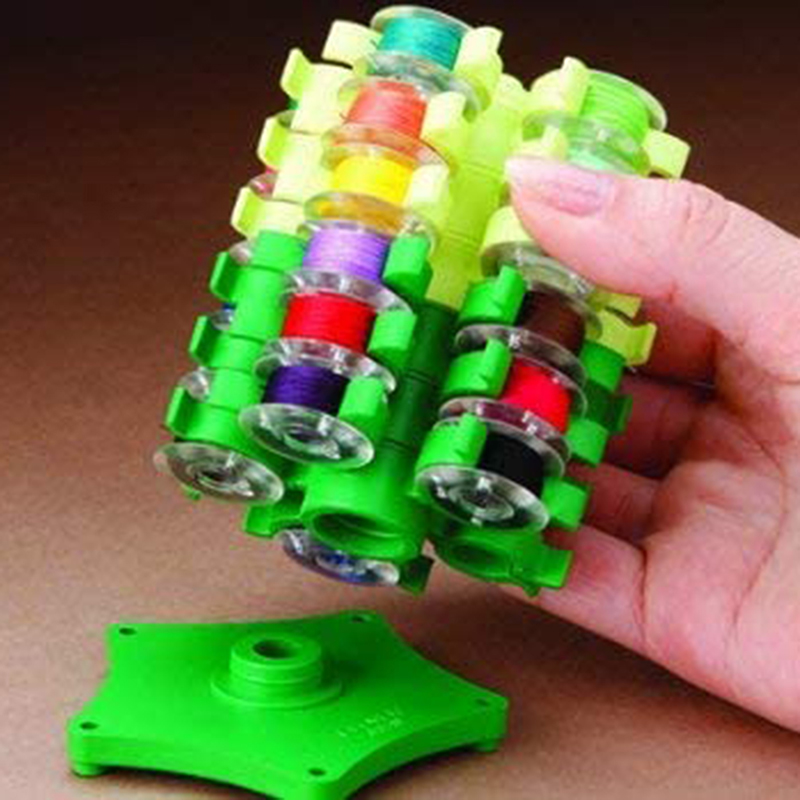 Sewing Machine Yarn - Klip penyimpanan berdiri bobbin jahit menara
