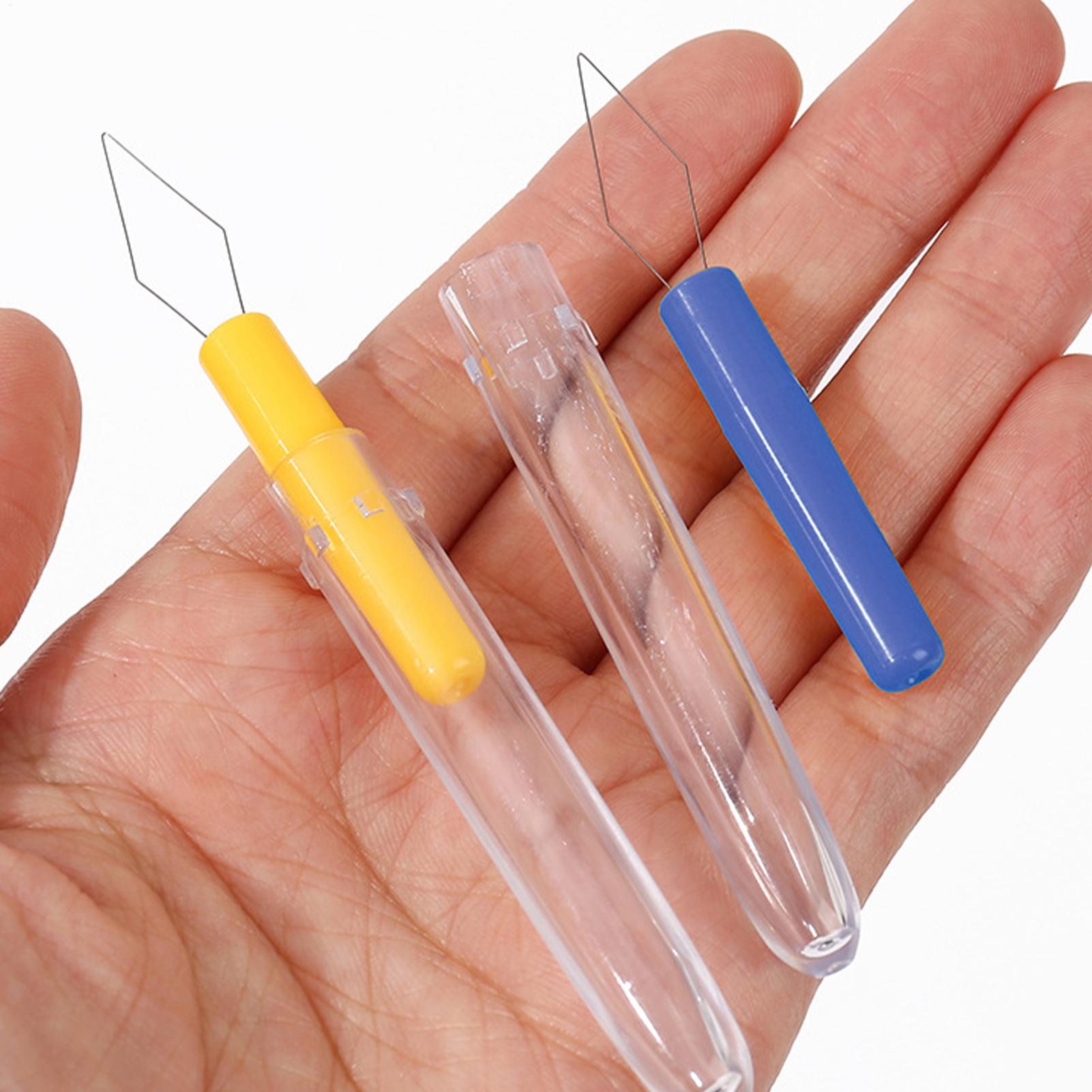 Needle Threader Tool - 3pcs Alat Penarik Benang Otomatis Portabel