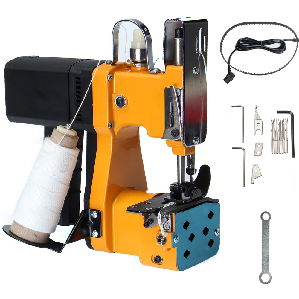 Sewing Machine In Textile - Mesin Jahit Penutup Tas Anyaman Elektrik,