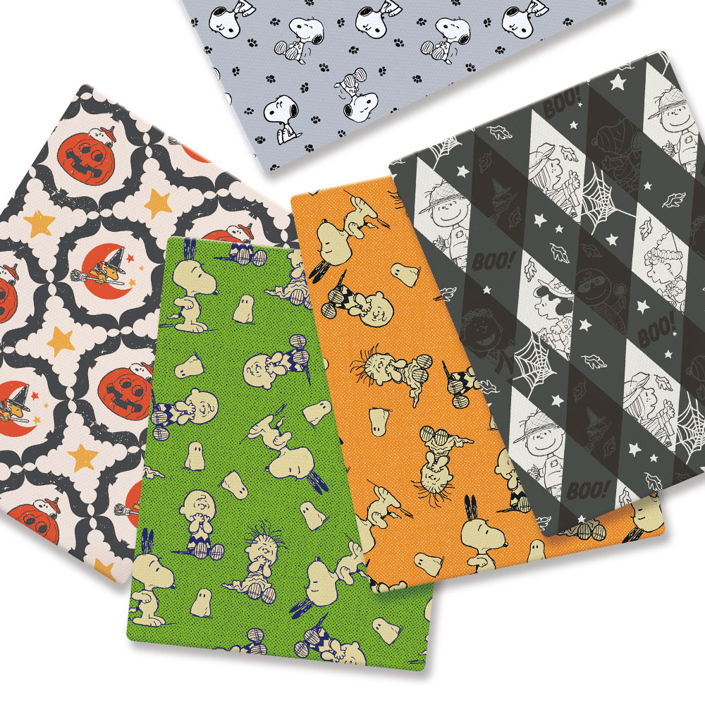Sewing Textiles - TAKARA TOMY Snoopy Fabric140x50CM Kain Cetak