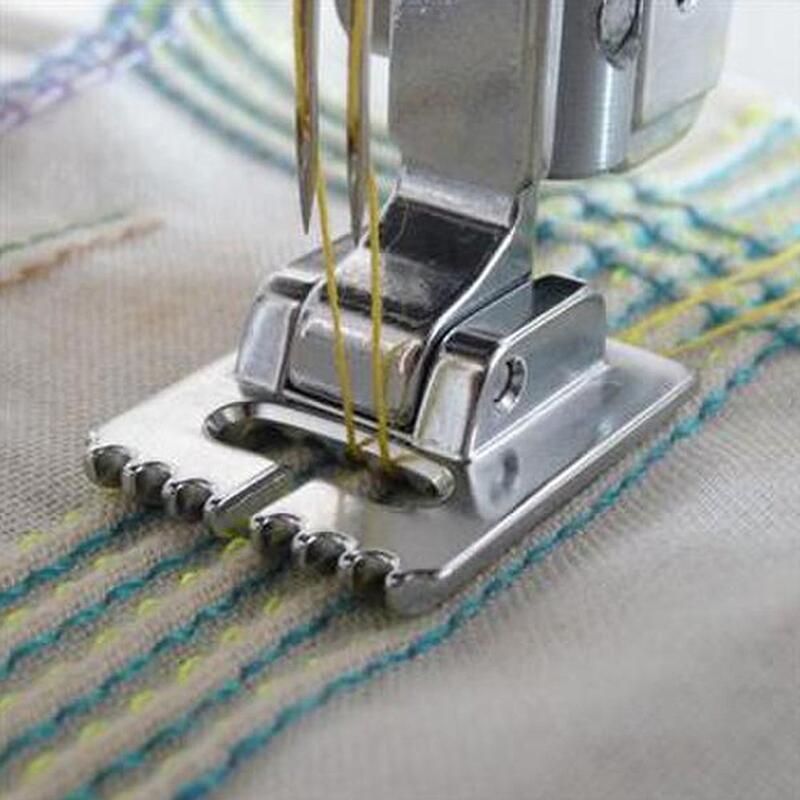 Twin Needle Stretch - Snap On 5,7,9 alur Pintuck kaki