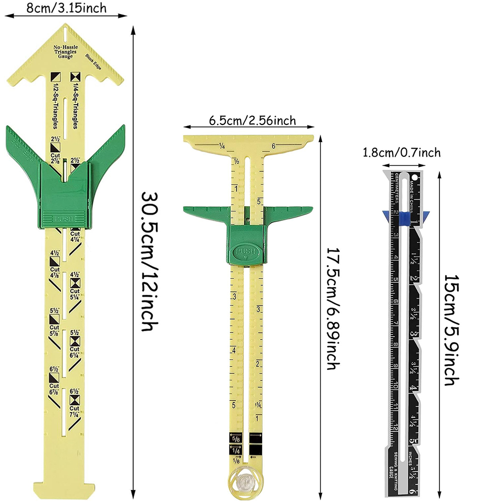 Alat ukur geser 5-in-1, alat u - Sewing Lab ulasan dan harga