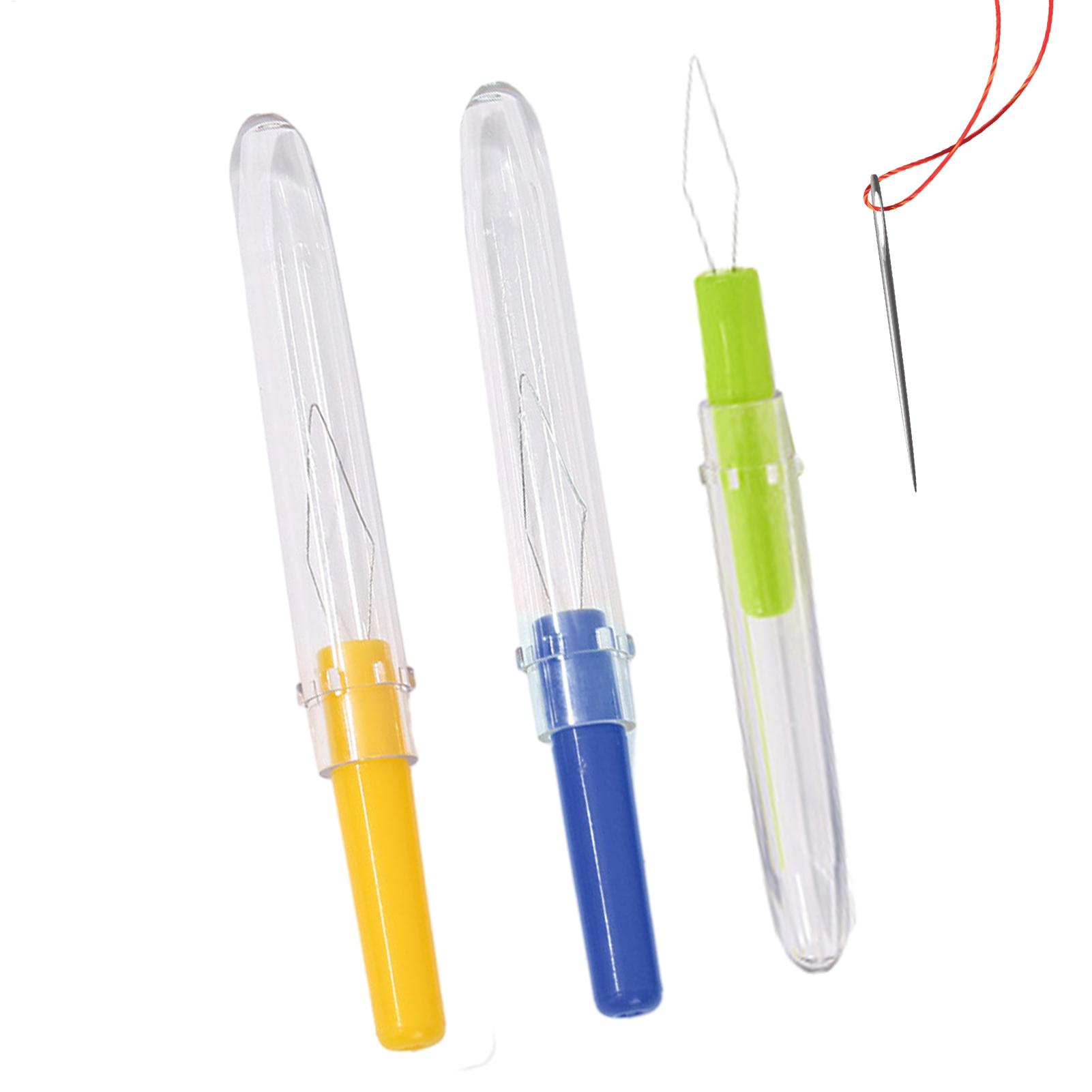 3 Buah Alat Penarik Benang Jar - Needle Threader Tool ulasan dan harga