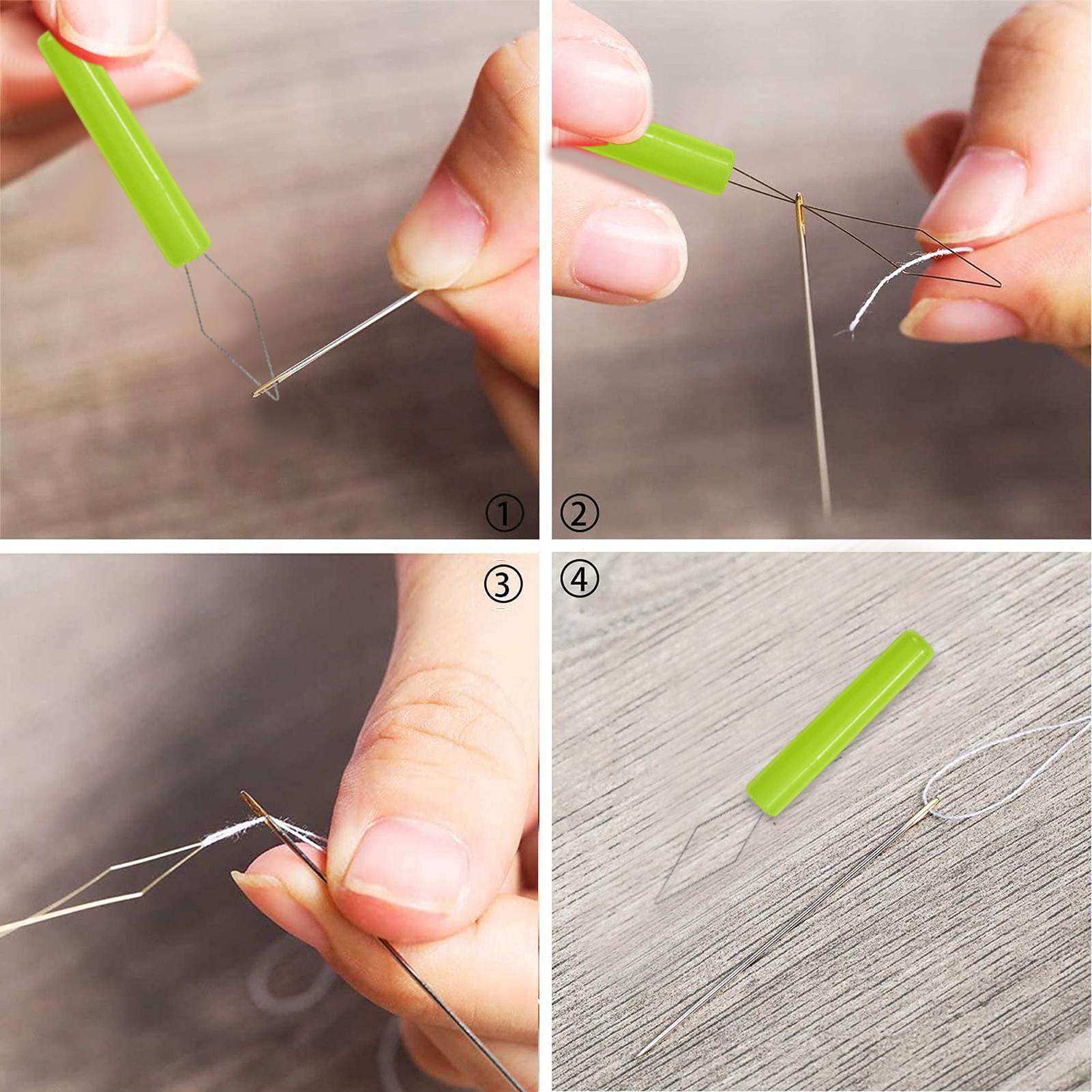 3 Buah Alat Penarik Benang Jar - Needle Threader Tool ulasan dan harga