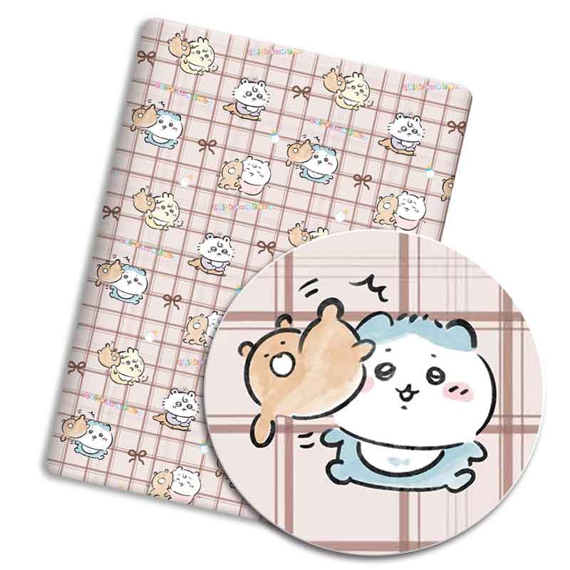 Kain Poliester Kartun 140x50cm - Sewing Textiles ulasan dan harga