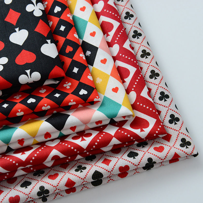 Ins Poker Elemen Katun Kain Ce - Sewing Textiles ulasan dan harga
