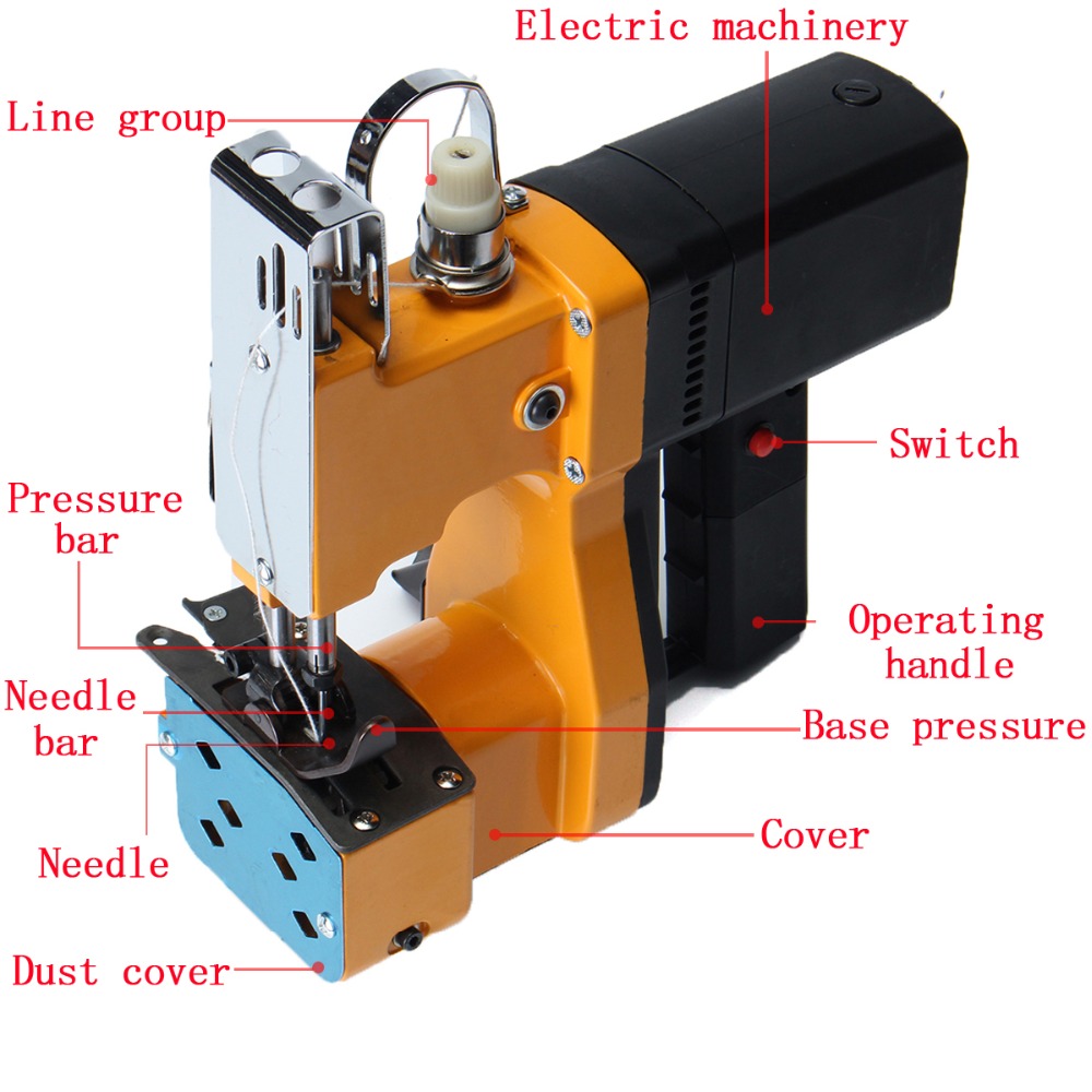 Mesin Jahit Penutup Tas Anyama - Sewing Machine In Textile ulasan dan harga