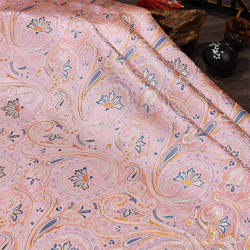 Kain Brokat Damask Jacquard Mo - Sewing Textiles ulasan dan harga