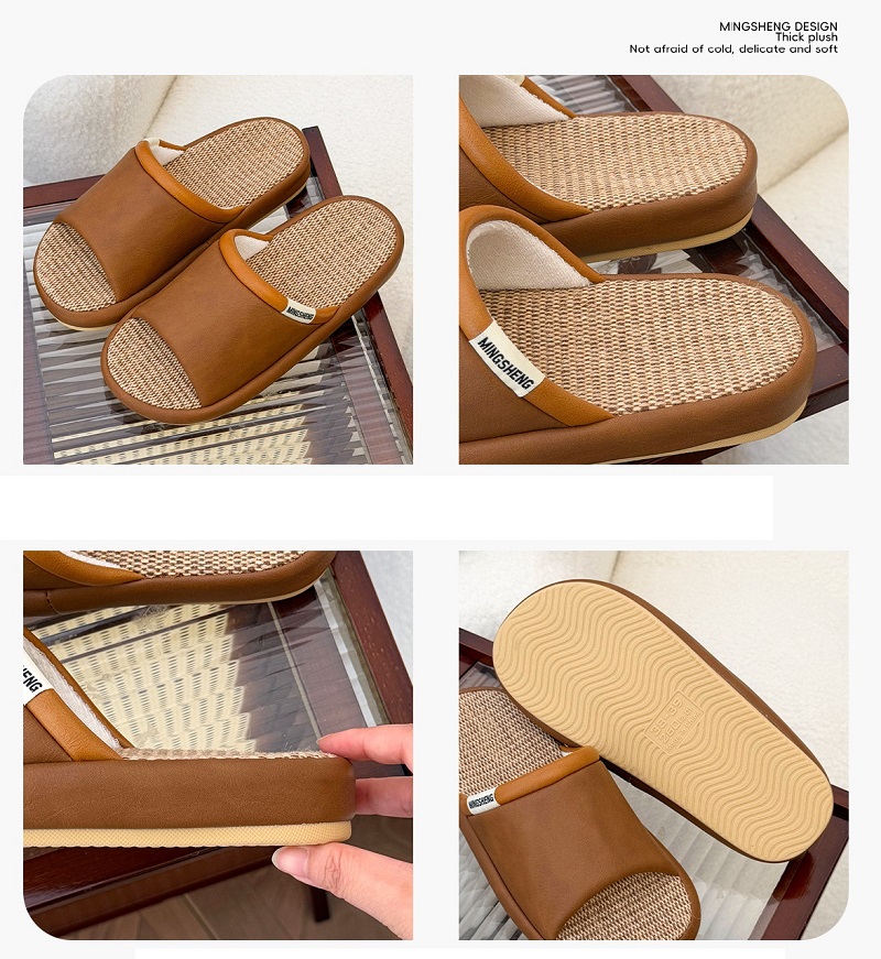 Sandal Rumah Linen Bernapas Ba - Sewing House ulasan dan harga