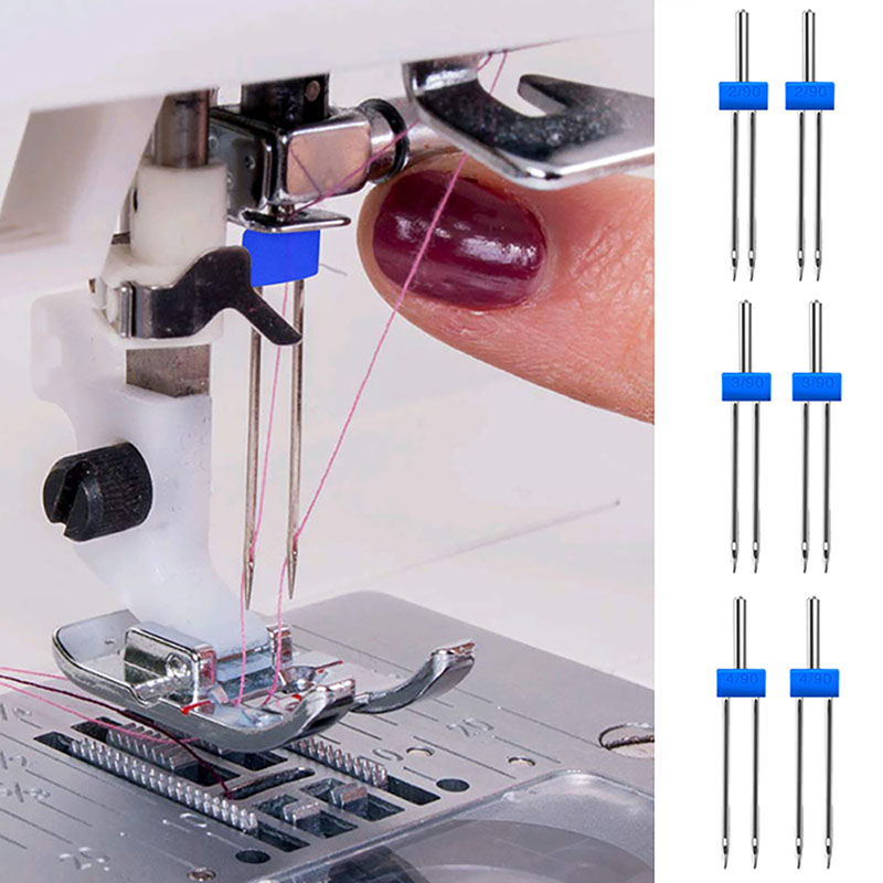 3 Buah Jarum Mesin Jahit Jarum - Twin Needle Stretch ulasan dan harga