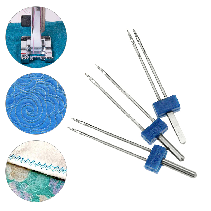 3 Buah Jarum Mesin Jahit Jarum - Twin Needle Stretch ulasan dan harga