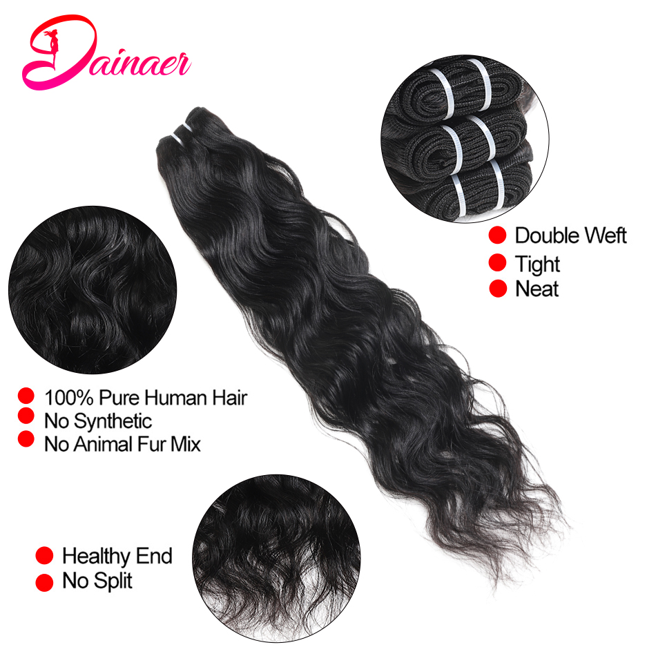 Bundel Rambut Brasil Gelombang - Sewing Lab ulasan dan harga