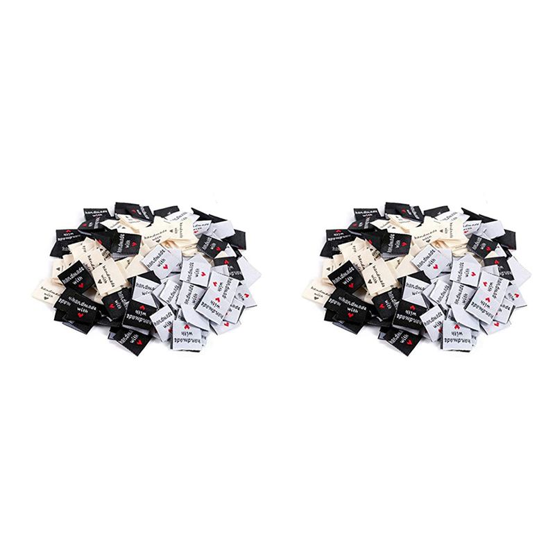 A02M-300 Pcs Label Pakaian Ten - Sewing Labels ulasan dan harga