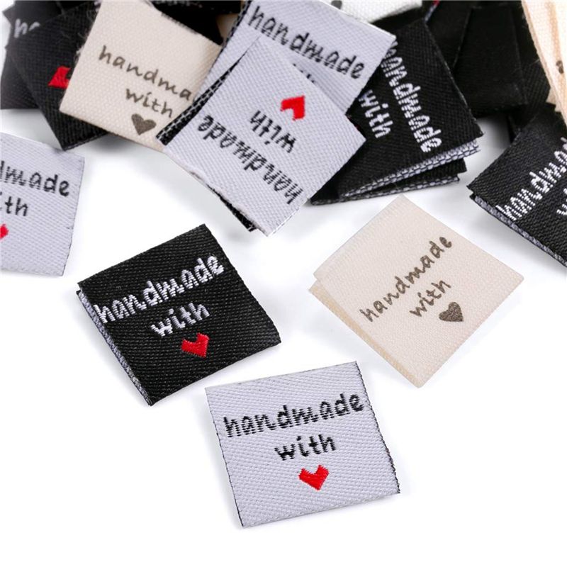 A02M-300 Pcs Label Pakaian Ten - Sewing Labels ulasan dan harga