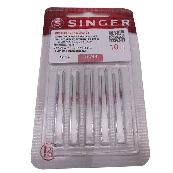 Jarum Overlock #2054 untuk pen - Twin Needle Stretch ulasan dan harga