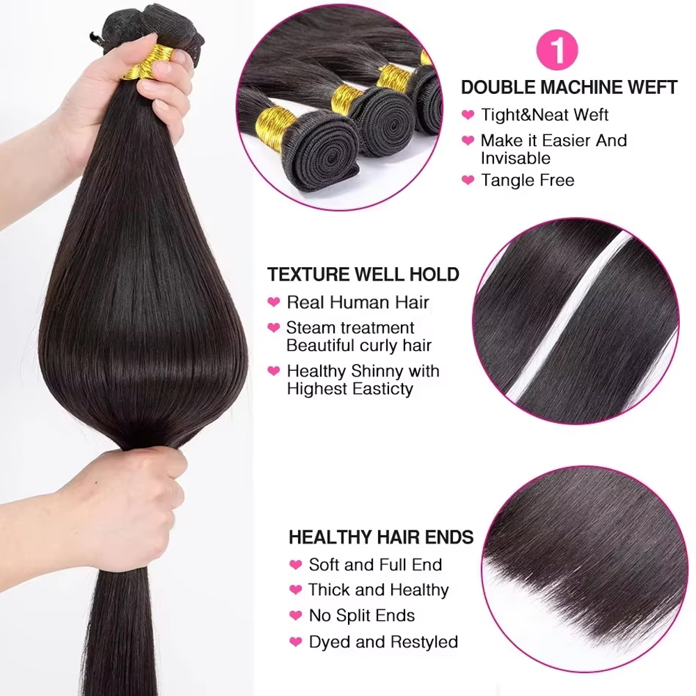 Rambut Manusia Peru Lurus Alam - Sewing Lab ulasan dan harga