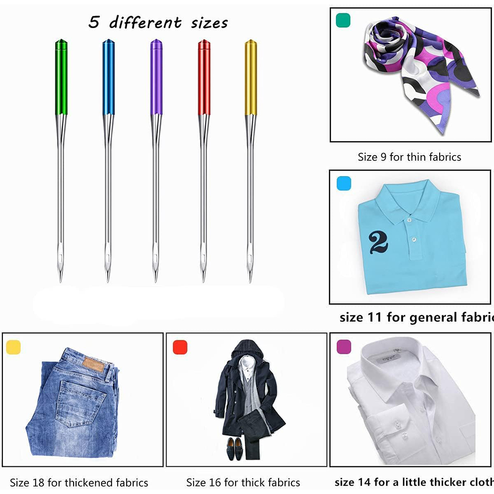 3 buah/kotak mesin jahit anti- - Twin Needle Stretch ulasan dan harga