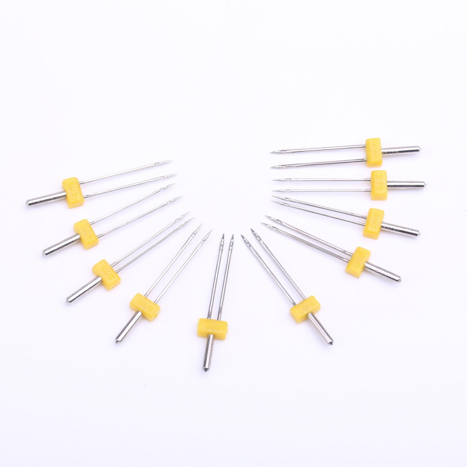 10 Buah Jarum Kembar Mesin Per - Twin Needle Stretch ulasan dan harga