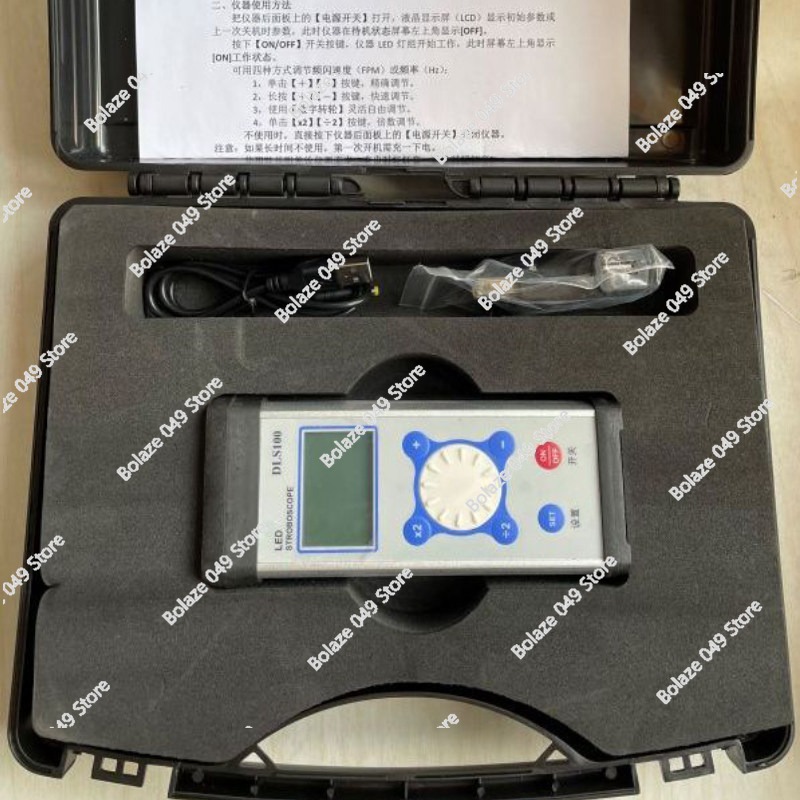 DLS100 Stroboskop LED Pengukur - Sewing Machine In Textile ulasan dan harga