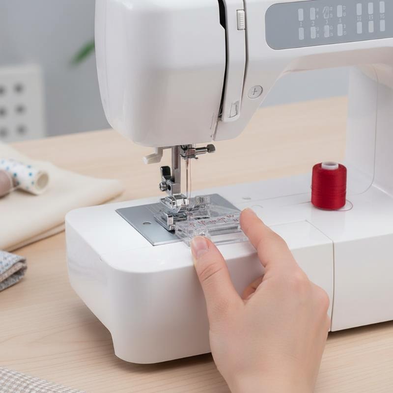 Kaki Penekan Pita Bias yang Da - Sewing Machine In Textile ulasan dan harga