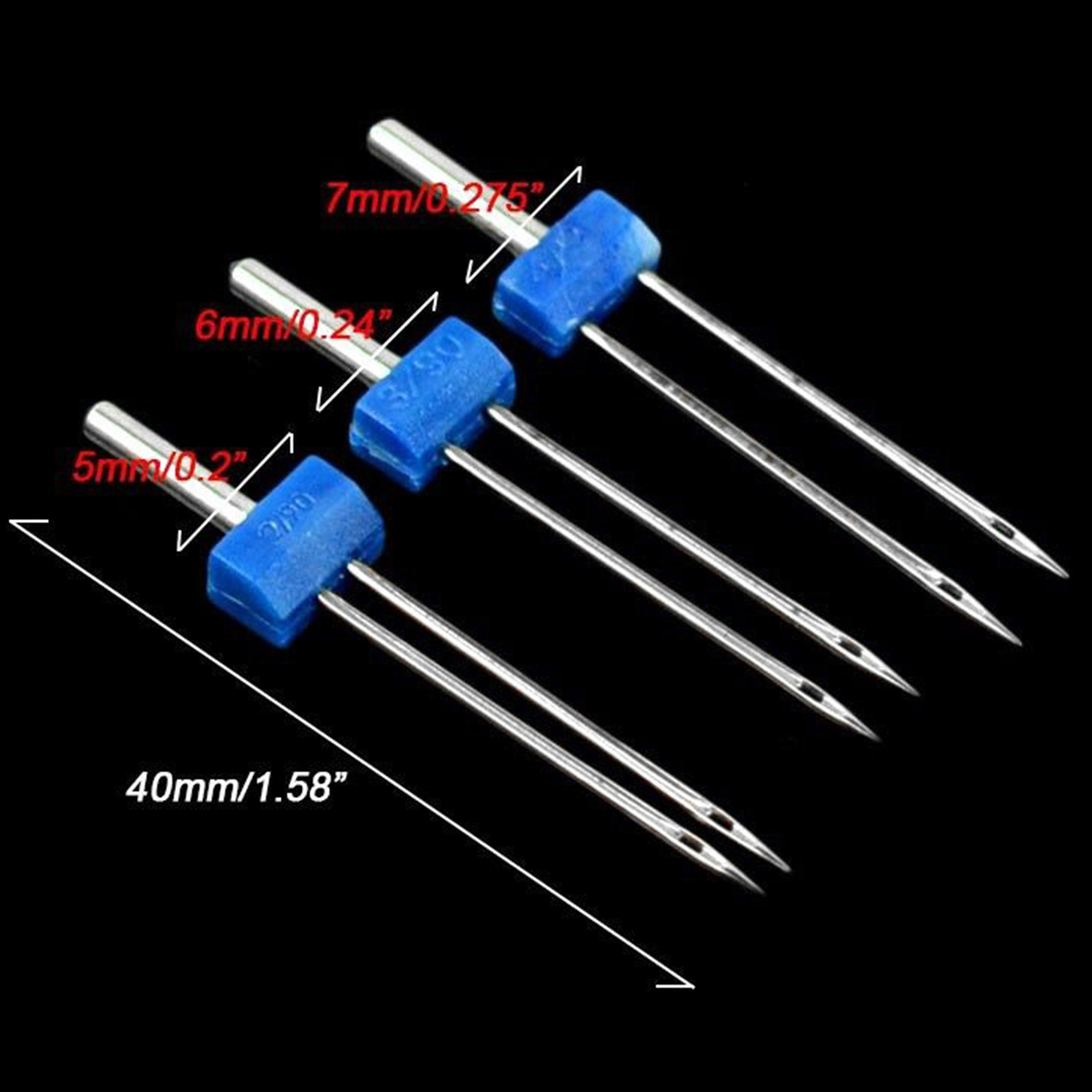 Set Jarum Kembar 3 Buah Akseso - Twin Needle Stretch ulasan dan harga